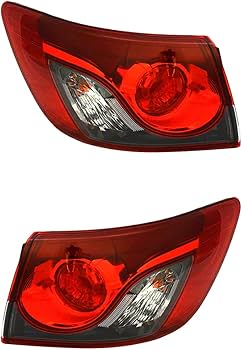 Amazon.com: Rareelectrical New Outer Tail Light Pair Compatible